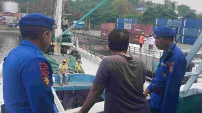 Polisi Perairan Lombok Barat Pastikan Keamanan Pelabuhan Tetap Kondusif