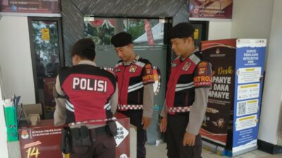 Polres Lombok Barat Perkuat Keamanan KPU dengan Patroli Preventif Menyambut Pemilukada