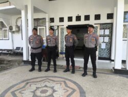 Polres Sumbawa Barat Lakukan Pengamanan Kantor dan Gudang Logistik KPUD Sumbawa Barat serta Kantor Bawaslu Sumbawa Barat