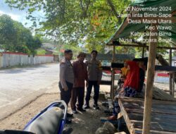 Polsek Wawo Gelar Patroli dan Imbauan Kamtibmas Menjelang Pilkada Serentak 2024