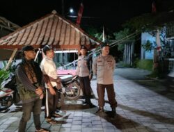 Polsek Labuapi Gencar Patroli Malam, Sekaligus Kampanye Anti Narkoba