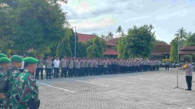 Polres Lombok Barat Tegaskan Komitmen Keamanan dalam Pleno Pilkada 2024