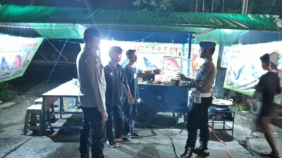 Keamanan Pasca Pilkada dan Cegah Narkoba: Polsek Kediri Tingkatkan Patroli Malam