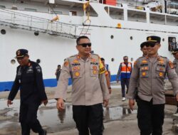 Jelang Pergantian Tahun, Kapolres Bima Kota Pantau Langsung Situasi Kapal Penumpang di Pelabuhan Bima