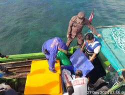 Cegah Pencurian dan Penyelundupan Biota Laut Dilindungi, Sat Polairud Polres Bima Kota dan Tim Gabungan Gelar Patroli