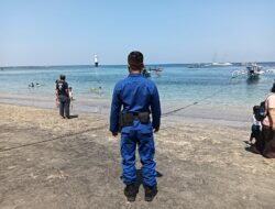 Antisipasi Gelombang Tinggi, Satpolairud Imbau Pengunjung dan Nelayan Senggigi Utamakan Keselamatan