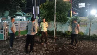 Tak Hanya Patroli, Polsek Gerung Juga Beri Imbauan Kampanye Anti Narkoba