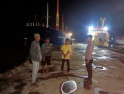 Polsek Kawasan Pelabuhan Laut Bima Laksanakan Cooling System di Areal Dermaga Pelabuhan
