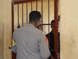Kapolres Cek Kondisi Tahanan dan Kesiapan Personel Penjagaan di Rutan Polres Bima Kota