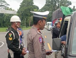 Cegah Kecelakaan, Tingkatkan Kesadaran: Operasi Keselamatan Rinjani 2025 di Lombok Barat Digelar di Simpang Lima Koprasi Gerung