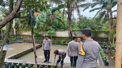 Polres Lombok Barat Kawal Ketahanan Pangan Desa Kuripan Utara