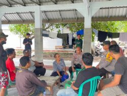 Sat Binmas Polres Bima Kota Laksanakan Giat Jumat Curhat di Kompleks Pasar Penaraga