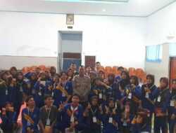 Sat Binmas Polres Bima Kota Gelar Pelatihan Kawah Kepemimpinan di SMUN 4 Kota Bima