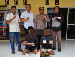 Team Opsnal Polsek Rasana’e Timur Amankan Pencuri Sembako dan Rokok