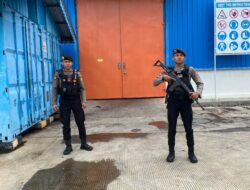 Unit Obvit Sat Samapta Polres Bima Kota Lakukan Pengamanan dan Patroli di PLTMG Bonto Bima