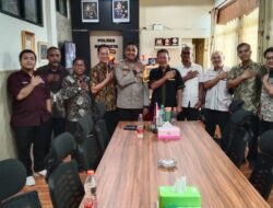 Kapolres Bima Kota Silaturahmi dengan Ketua FKGK dan Para Pendeta Kota Bima