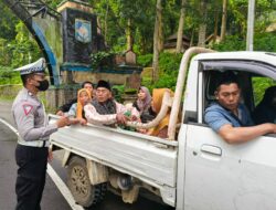 Sat Lantas Lakukan Strong Point Ciptakan Kamseltibcarlantas