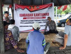 Personil Polsek Pemenang Intensifkan Patroli Dialogis untuk Peningkatan Kamtibmas