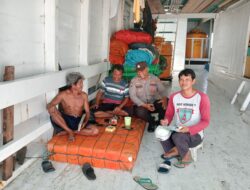 Polsek Kawasan Pelabuhan Laut Bima Laksanakan Giat Sambang Buruh dan ABK Kapal