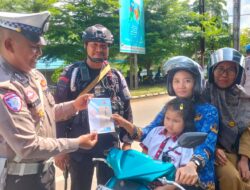 1 Pekan Operasi Keselamatan, Polres Bima Kota Tegur Ratusan Pelanggar