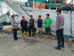 Polsek Kawasan Pelabuhan Laut Bima Laksanakan Cooling System di Areal Dermaga
