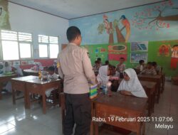 Dukung Program Pemerintah, Polres Bima Kota Pantau Distribusi Makanan Bergizi Gratis di SDN 70 dan SDN Imam Syafi’i