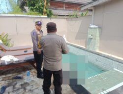 Ditemukan WNA Meninggal Polsek Pemenang Lakukan Olah TKP