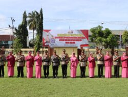 Kapolres Bima Kota Pimpin Sertijab Kasat Binmas dan Kapolsek