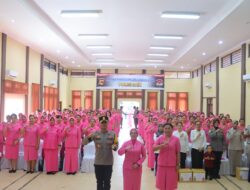 Bhayangkari Cabang Lombok Utara Gelar Pertemuan Rutin, Dukung Program Ketahanan Pangan Melalui P2L