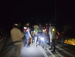 Ramadan Aman! Polsek Sekotong Gencarkan Patroli Anti Balap Liar