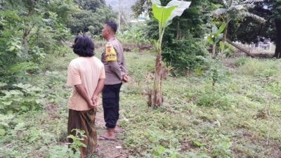 Dukung Ketahanan Pangan, Polisi Motivasi Warga Bertani