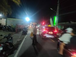 Polsek Batulayar Kawal Salat Tarawih, Lalu Lintas Lancar