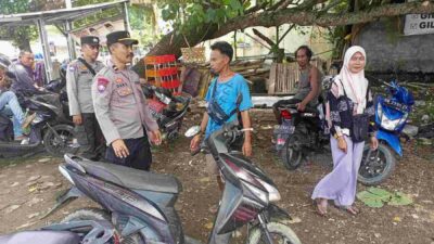 Sinergi Polres Lombok Barat dan Tukang Parkir: Waspada Kejahatan Jelang Lebaran