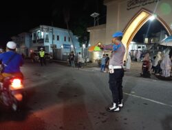 Jaga Kamtibmas, Polsek Kediri Patroli Malam Selama Ramadhan