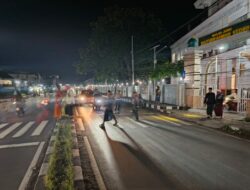 Jemaah Tenang, Polisi Siaga! Pengamanan Tarawih di Kediri Lombok Barat