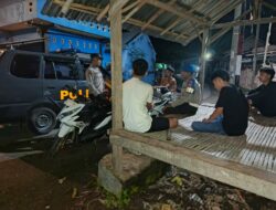Antisipasi Gangguan Kamtibmas, Polsek Kuripan Perkuat Patroli Malam