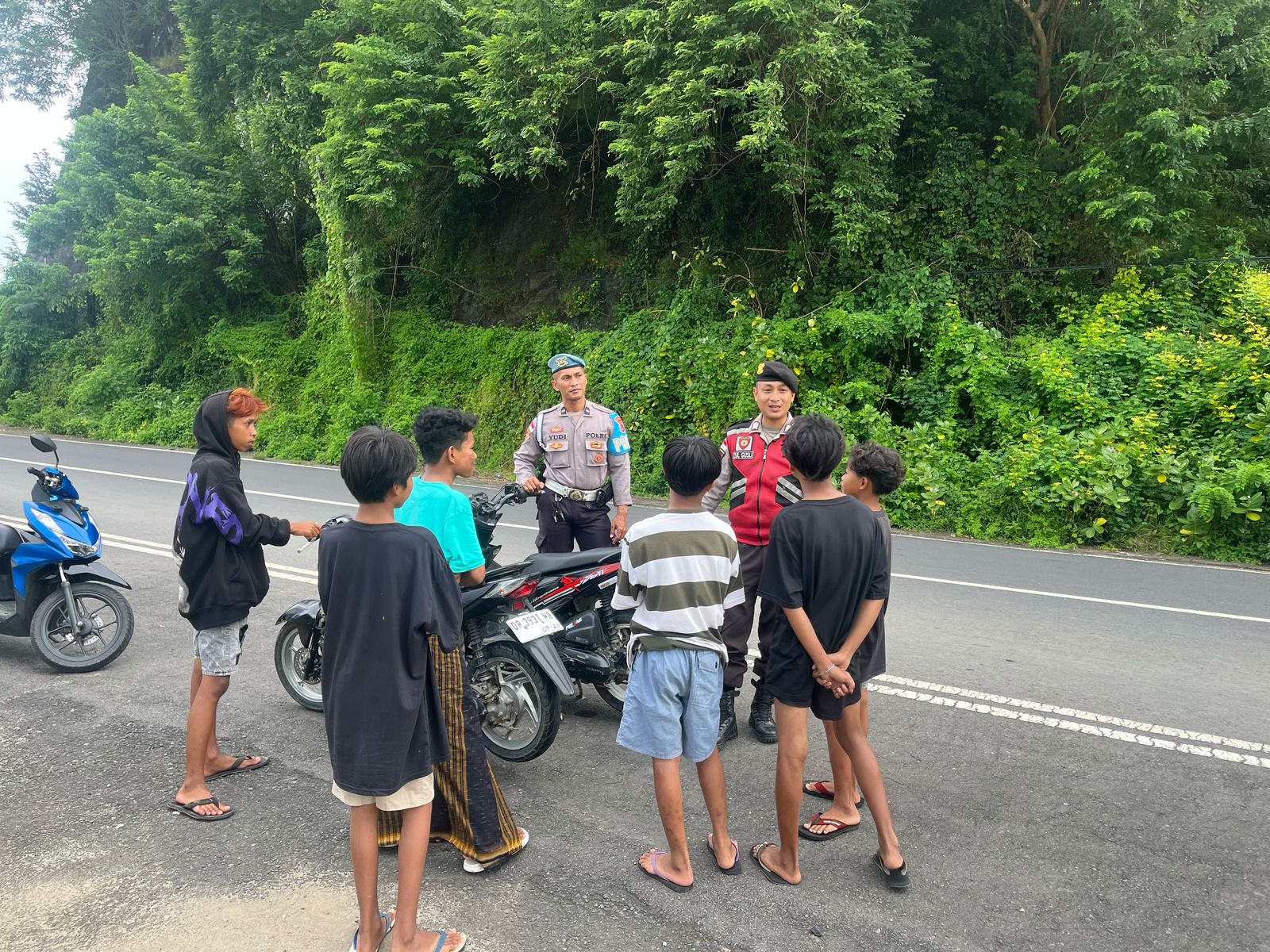 Ramadhan Kondusif! Polsek Sekotong Antisipasi Balap Liar