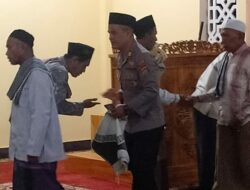 Polsek Kediri Laksanakan Tarawih Keliling, Sampaikan Pesan Kamtibmas