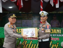 Jelang Lebaran, Kapolres Lombok Barat Cek Pospam GMS dan Beri Arahan Penting