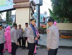 Kapolres Bima Kota Laksanakan Kunjungan Kerja ke Polsek Jajaran