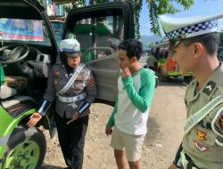 Sat Lantas Polres Bima Kota Imbau Sopir Travel untuk Mengutamakan Keselamatan Berkendara di Bulan Ramadhan