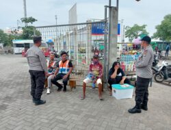 Polsek Kawasan Pelabuhan Laut Bima Gelar Cooling System di Areal Dermaga Pelabuhan Laut Bima