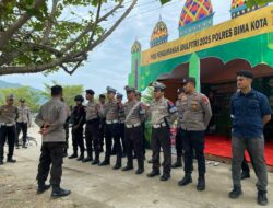 Pos Pengamanan Ops Ketupat Rinjani 2025, Polres Bima Kota Wujudkan Keamanan dan Ketertiban Lebaran