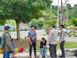 Sat Binmas Polres Bima Kota Laksanakan Cooling System dan Himbauan Kamtibmas di Kelurahan Dara