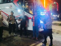 Polsek Rasanae Barat Laksanakan Patroli Blue Light, Jaga Keamanan di Bulan Ramadhan