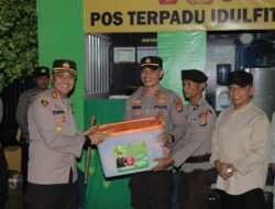 Kapolres Bima Kota Bersama Wali Kota dan Forkopimda Cek Pos Pam dan Pos Yan Ops Ketupat Rinjani 2025