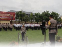 Kapolres Bima Kota Pimpin Apel Gelar Pasukan Pengamanan Malam Takbir Idulfitri 1446 H