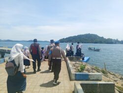 Upaya Polsek Sekotong Ciptakan Keamanan Lewat Patroli Rutin di Kawasan Wisata