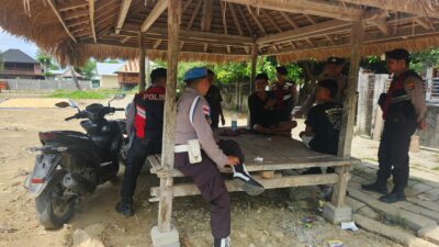 Jaga Kamtibmas, Polsek Sekotong Intensifkan Patroli Dialogis
