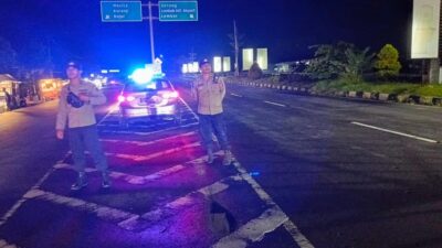 Labuapi Perketat Patroli, Jalanan Lombok Lebih Tertib